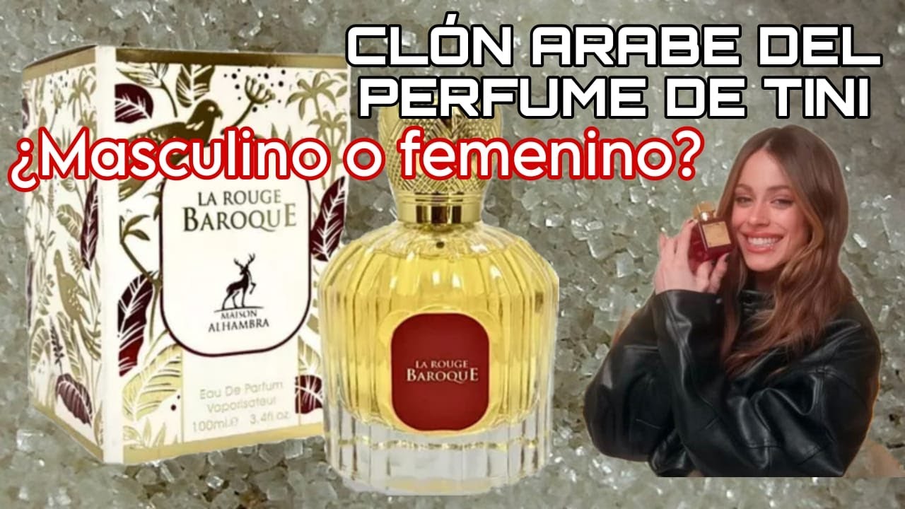 La ROUGE BAROQUE de Maison Alhambra // Cl&oacute;n Baccarat Rouge 540