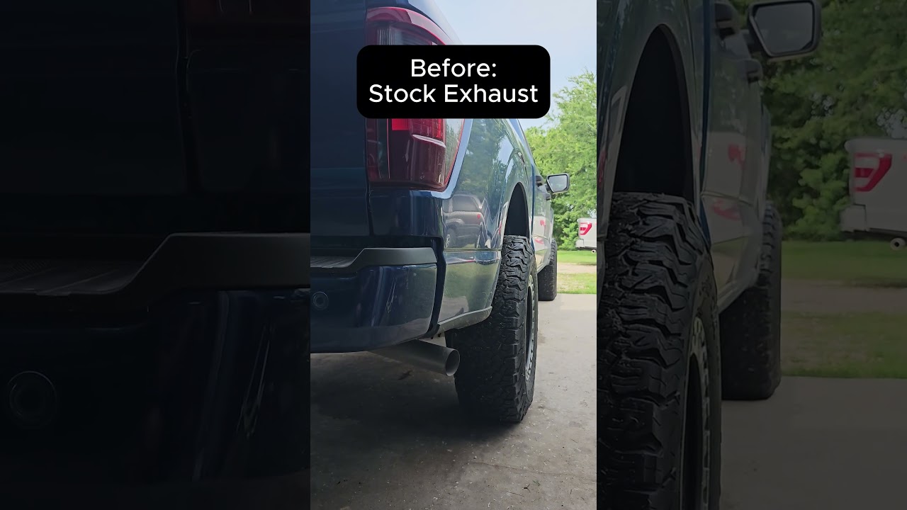 2024 F150 5.0 Corsa Xtreme VS Stock