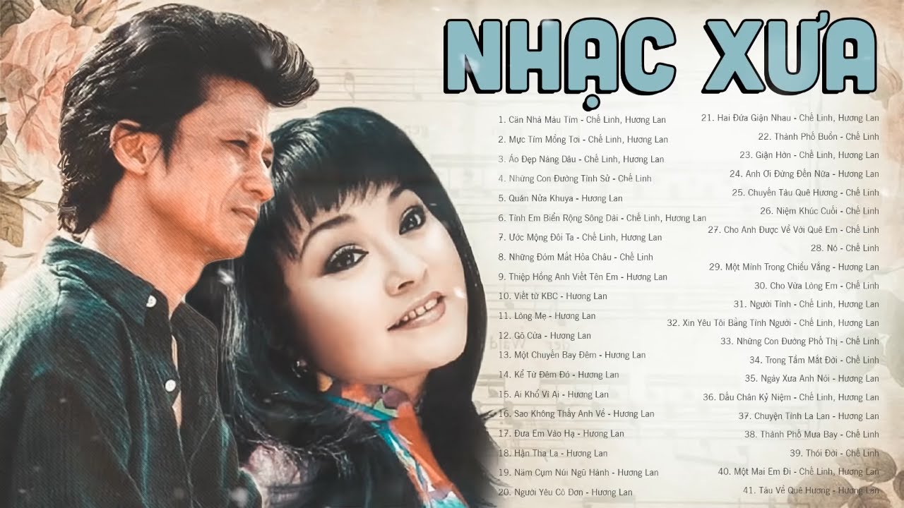 Tiếng hát Xưa Chế Linh Hương Lan nghe cực kỳ cuốn hút - Liên khúc Mực Tím Mồng Tơi