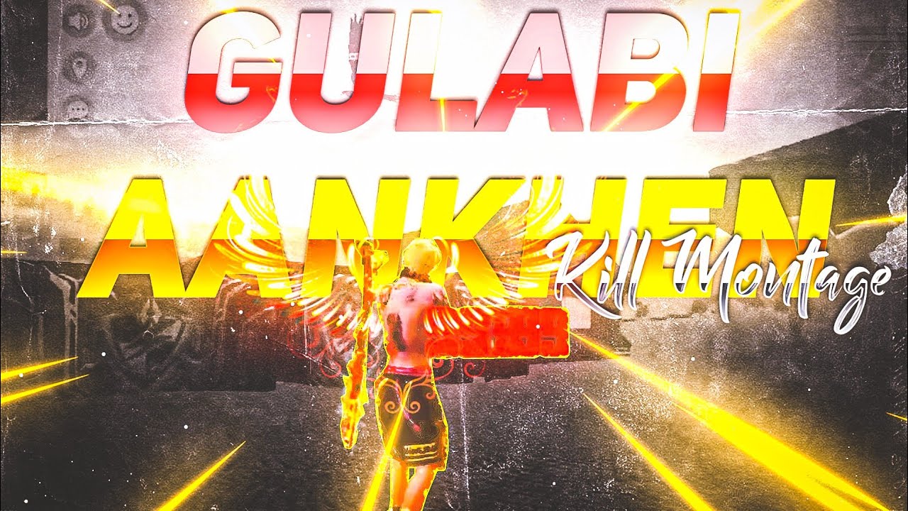 Gulabi Aankhen | Free Fire Edited Beat Sync Montage by SFF GAMER