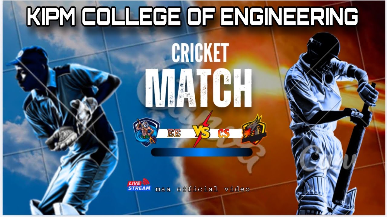 Highlights Cricket || Live Video Cricket kIPM College || College Cricket teams