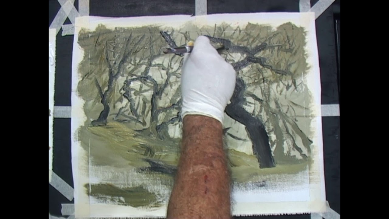How to paint loose