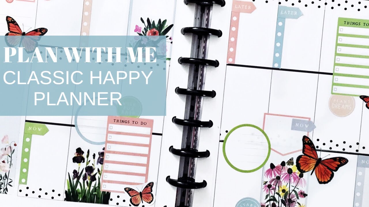 PLAN WITH ME | Classic Happy Planner | Gardening 1 & 2 | February 24- March 1, 2020