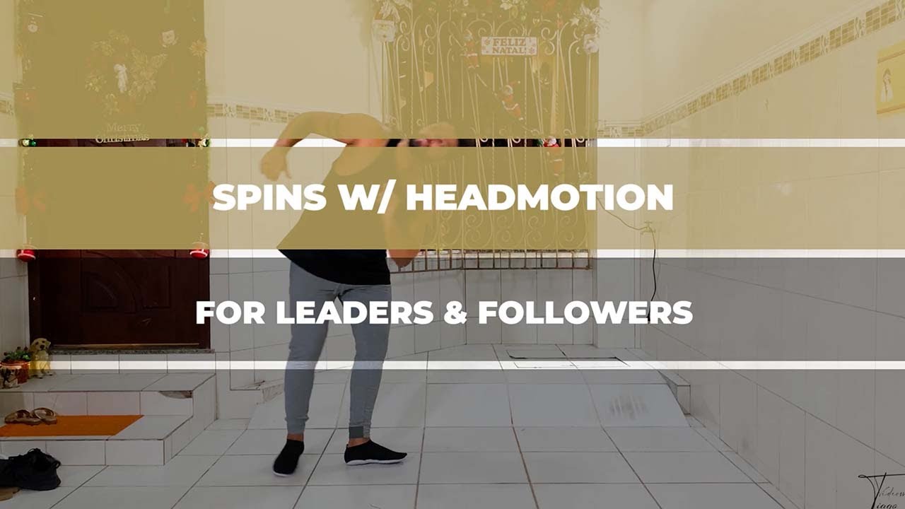 Online Zouk School ( Open Level ) | Spins with Head Motion