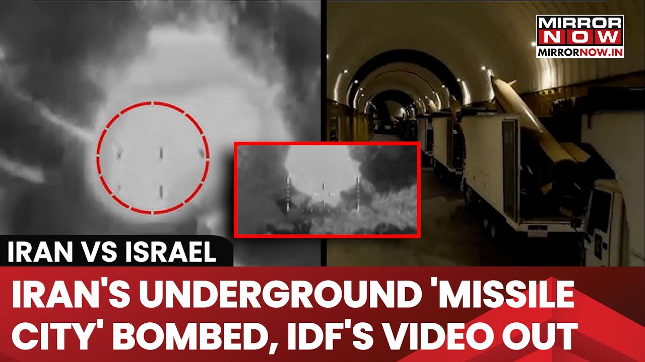 Iran's Underground Missile City Destroyed By IDF | 10 Dead In Israel Amid Iran's Air Strikes