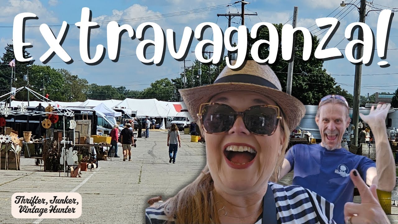 MASSIVE Flea Market Shop With Me! | Sights & Sounds Of The Springfield Antique Extravaganza 2023