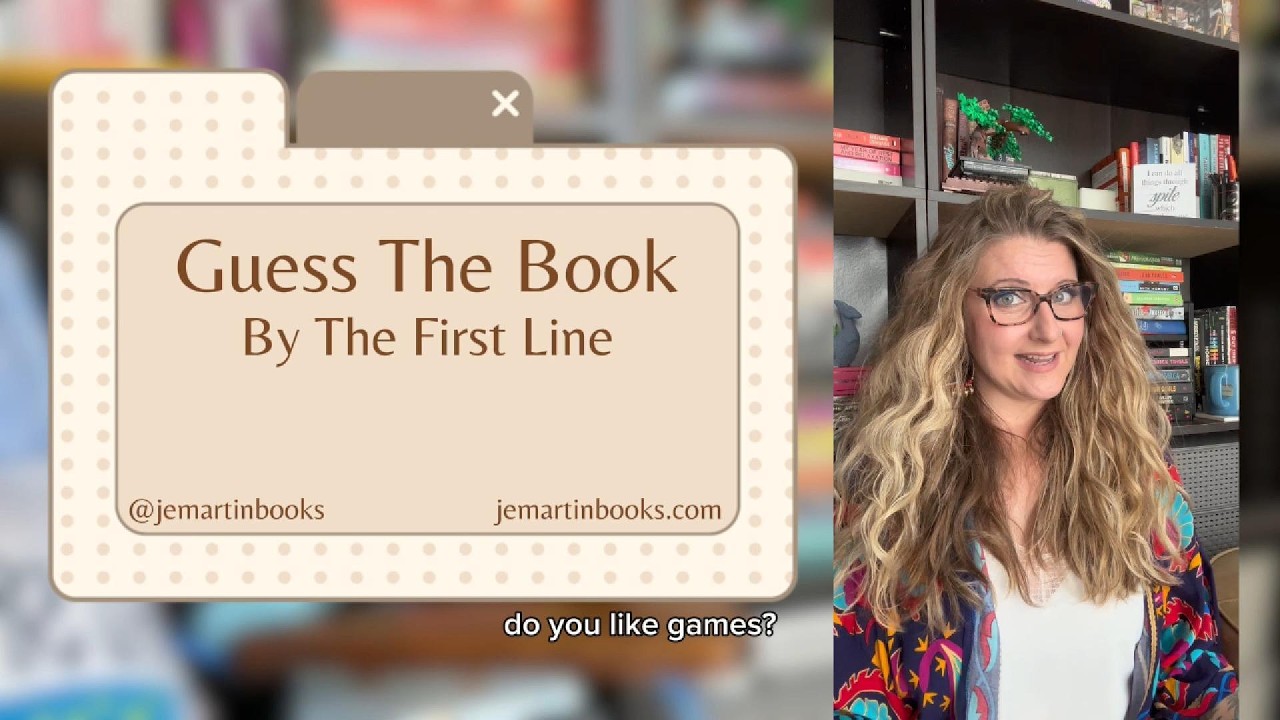 Guess The Book By The First Line
