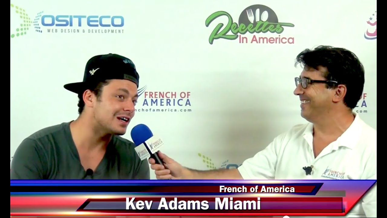 Enorme ! Interview Kev Adams Miami Juin 2015. French Of America