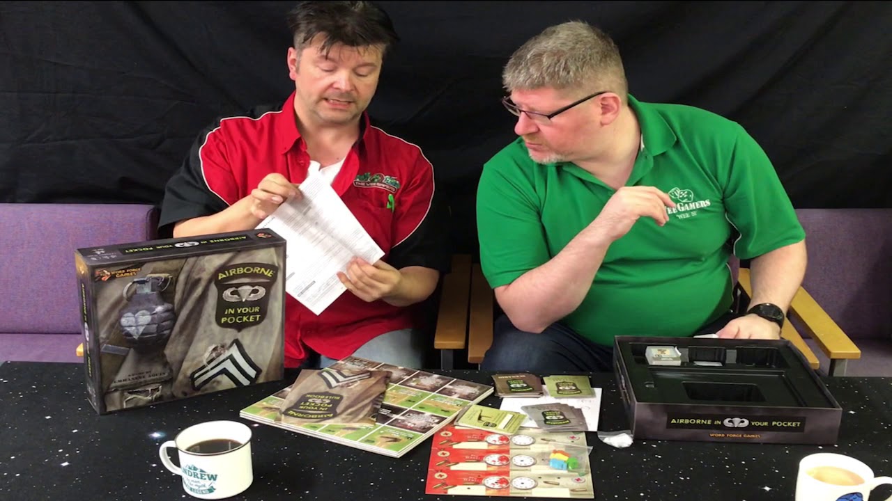 Word Forge Games : Airborne in Your Pocket Initial unboxing