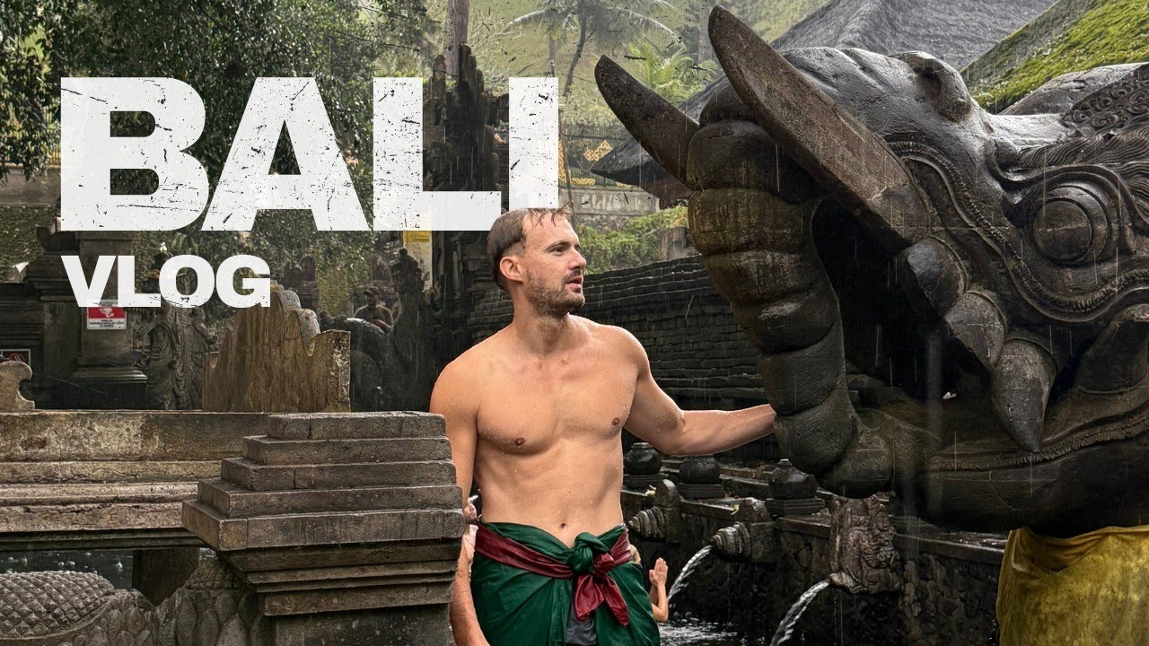 First time in BALI | purification ritual, rice terraces and snorkeling (BALI and Nusa Penida)