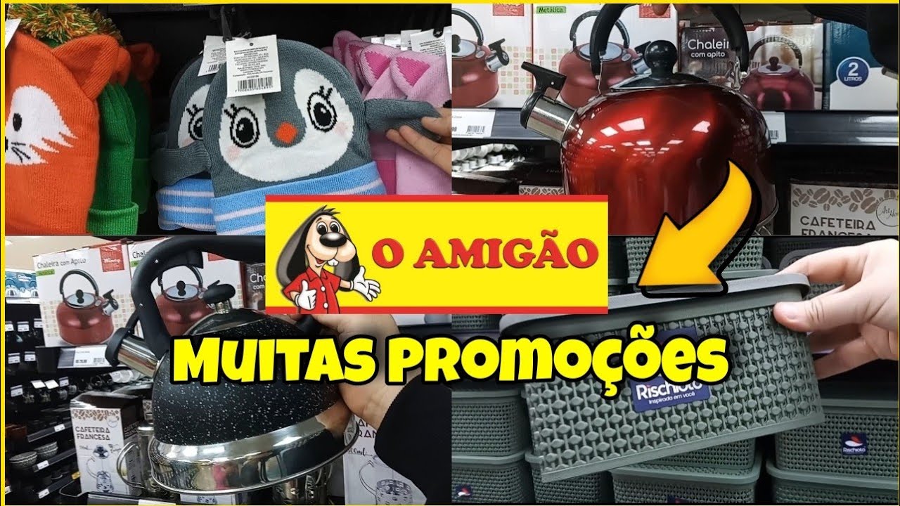 ✅ACHADINHOS PARA O LAR LOJA O AMIGÃO MUITAS PROMOÇÕES 😱🥰 NO CALÇADÃO DE DUQUE DE CAXIAS