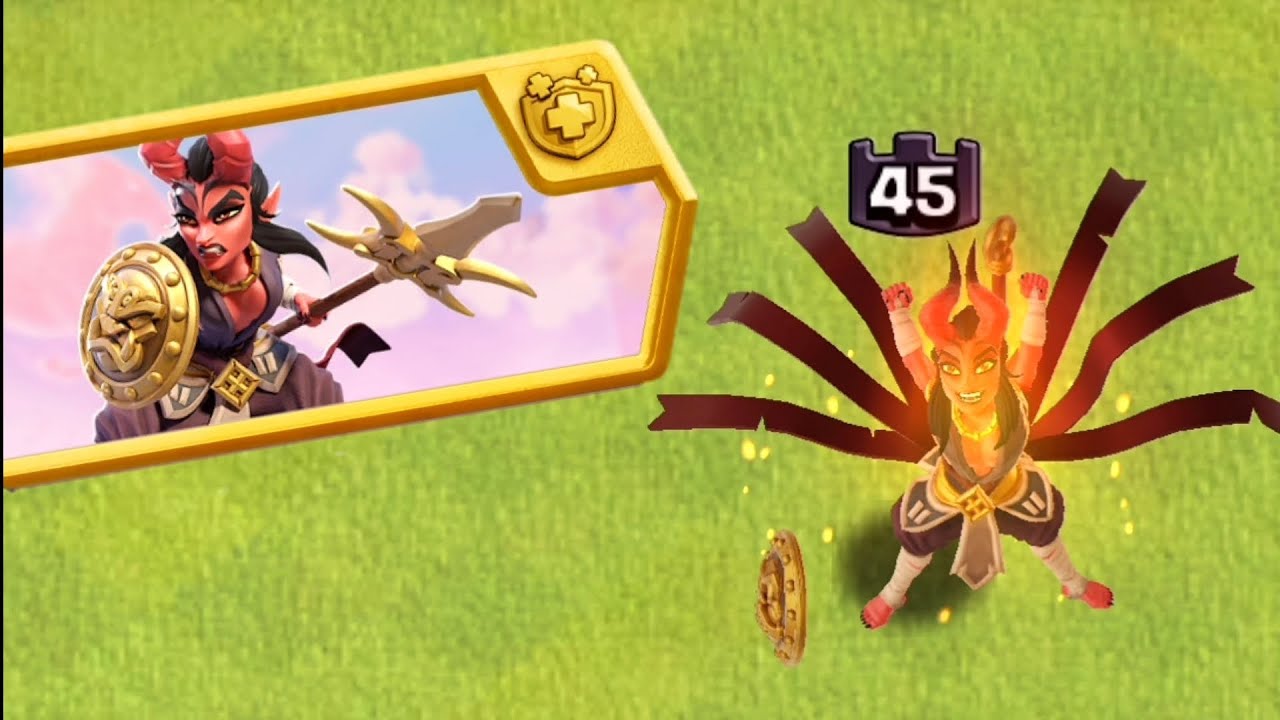 Red Champion February Season Gold Pass Skin -Clash of Clans