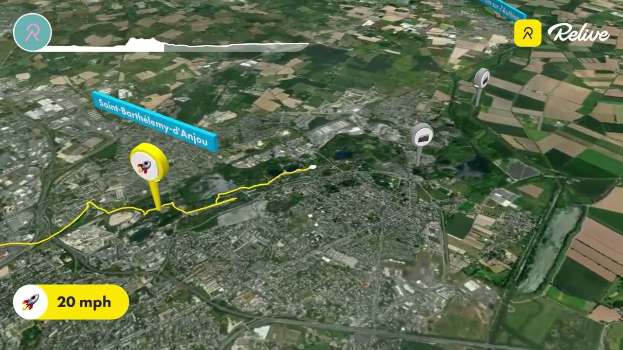 Channel to the Med. Day 7. Pruille to les Rosiers-sur-Loire