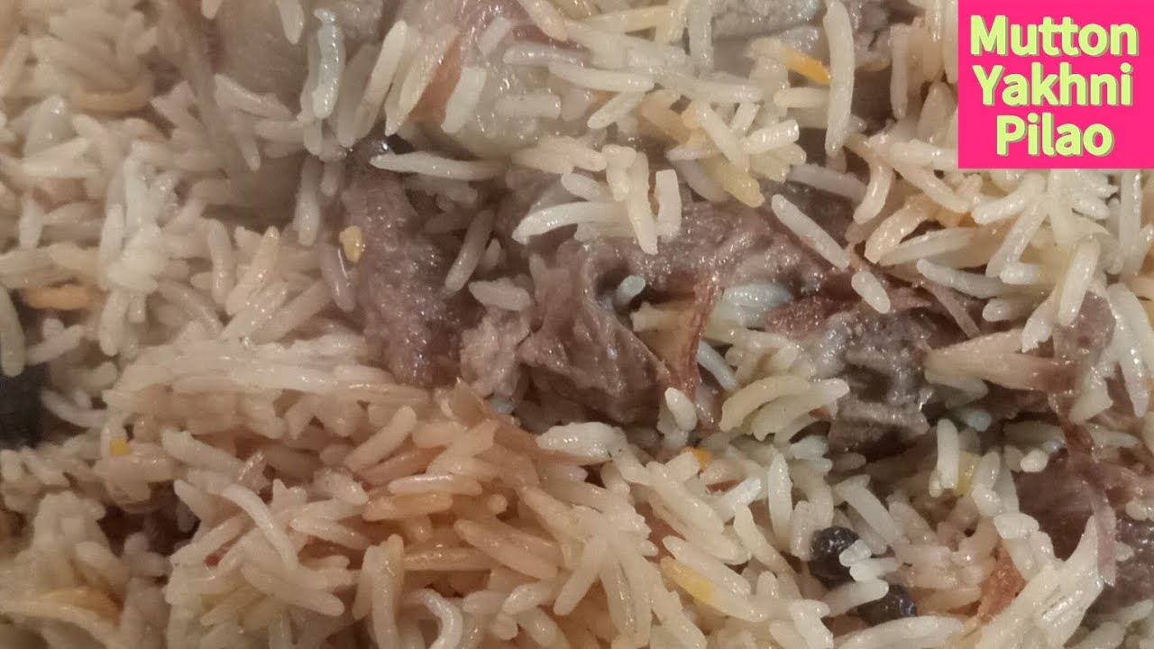 Aromatic Mutton Yakhni Pulao | Shahi Yakhni Pulao Recipe By Zareen Raza  #YakhniPulao 