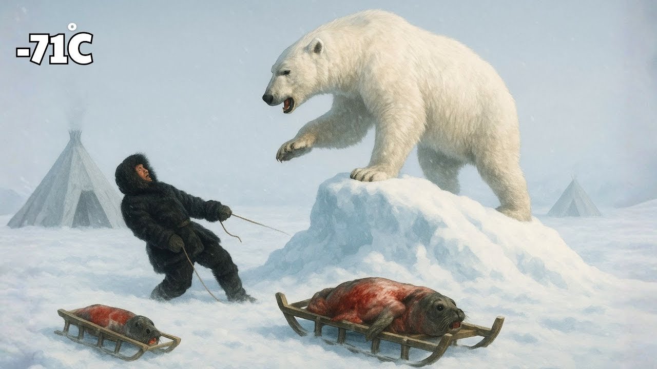 How Did a Yakut Nomad Survive a Polar Bear Attack at –71°C