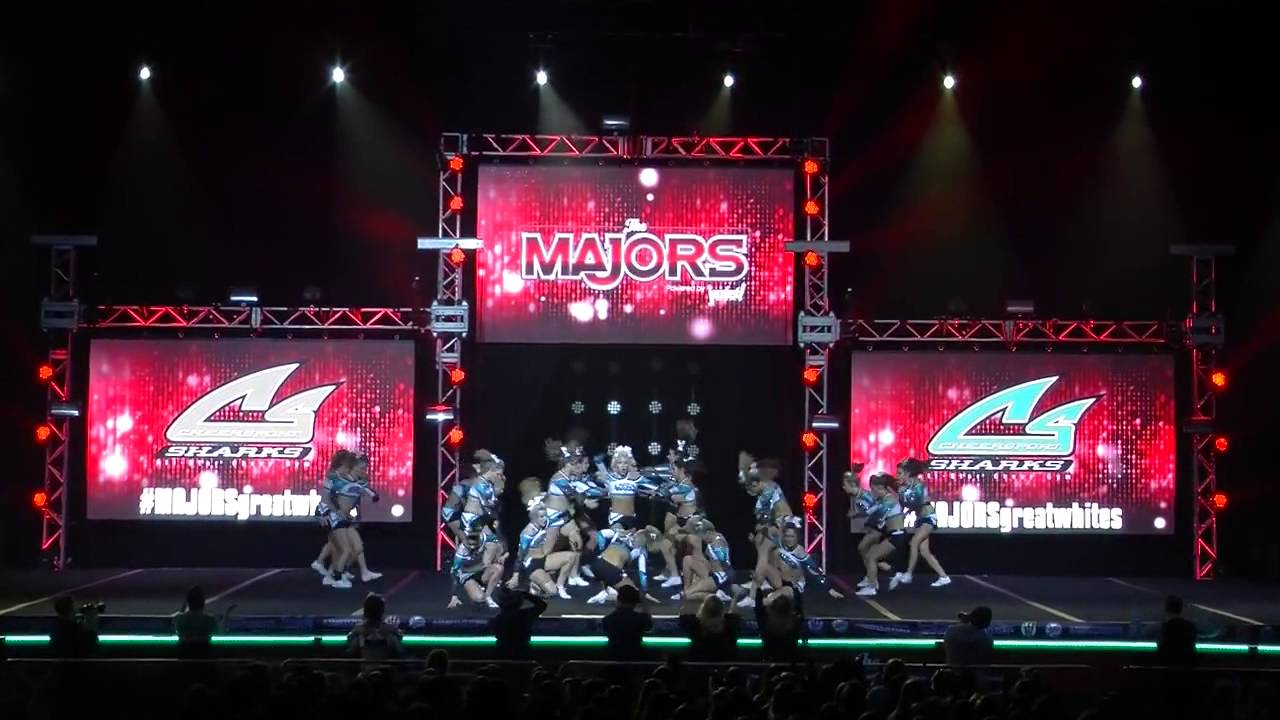 Cheer Sport Sharks Great Whites 2015 majors ♥