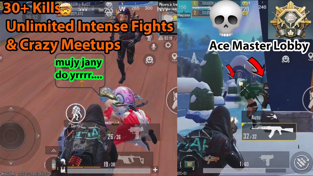 30+ Kills 💀 | Unlimited Intense Fights & Crazy Meetups 🔥.