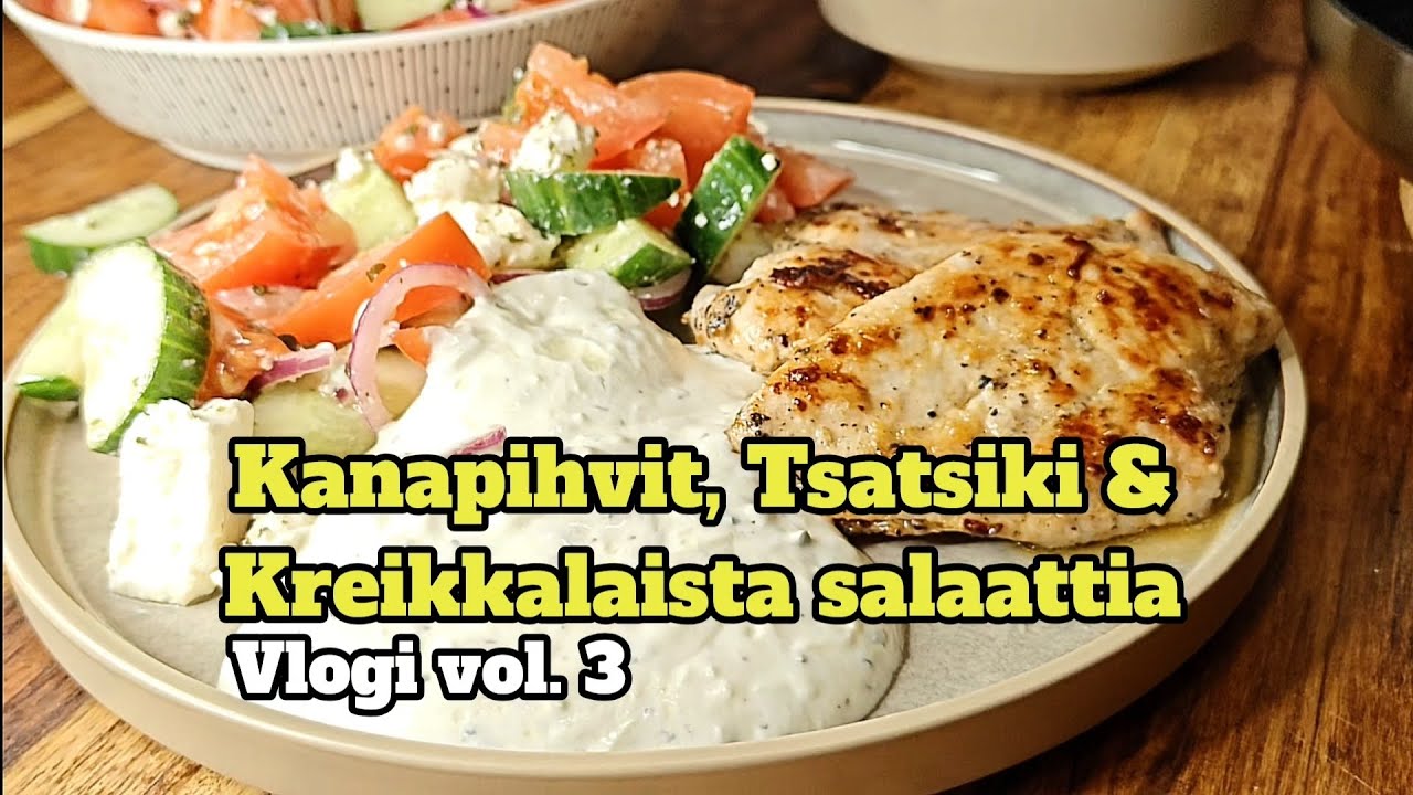 Vlogi vol. 3 | Kreikkalaista ruokaa suomalaisittain