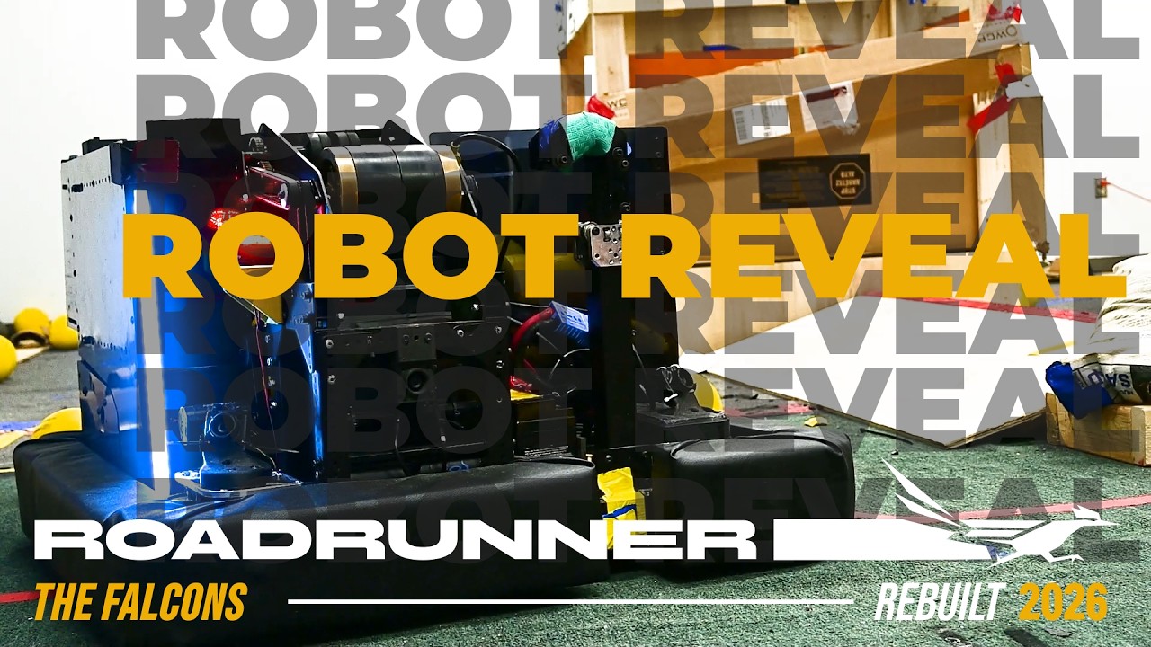 2026 Robot Reveal - Roadrunner | Team 4099 The Falcons