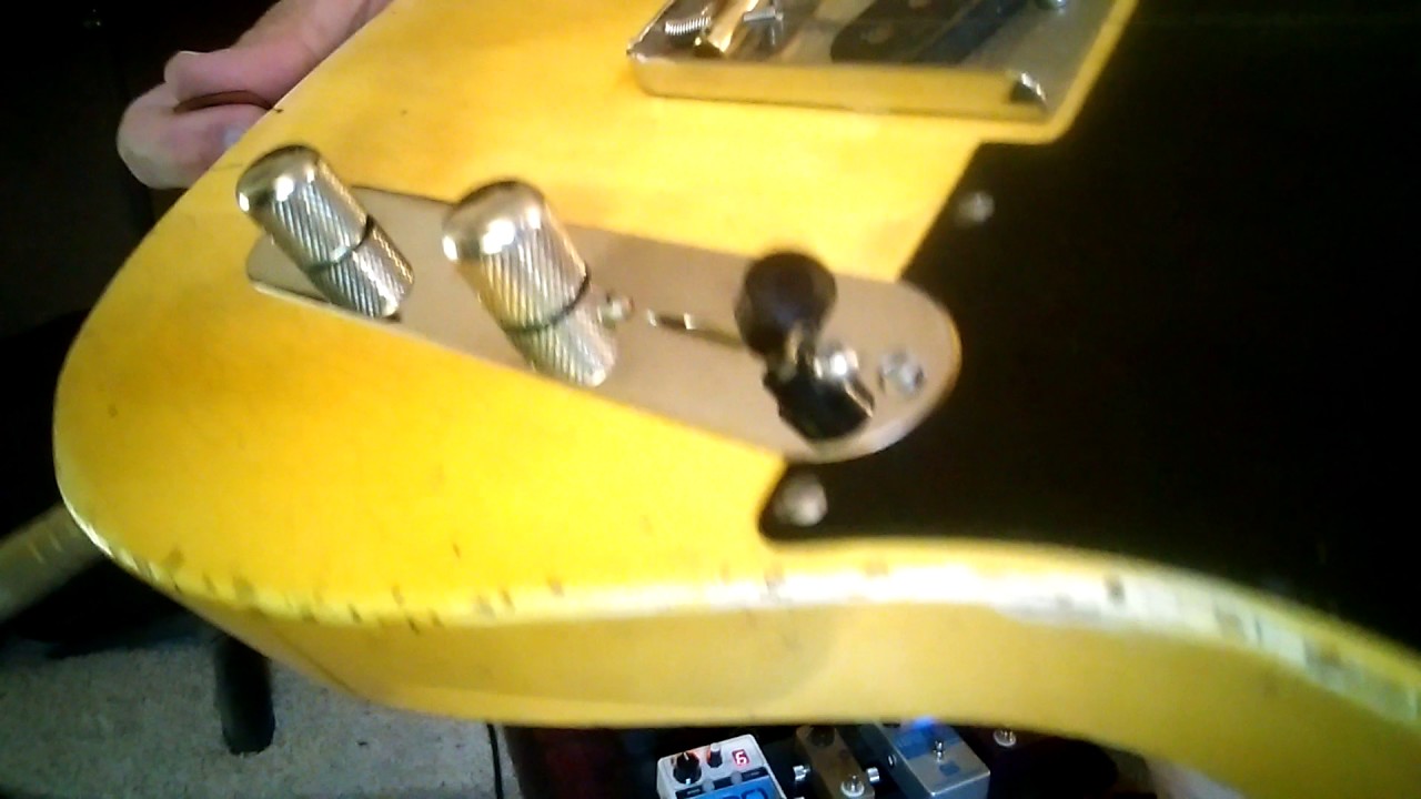 Adder Tele Neck PU in Danocaster Blackguard