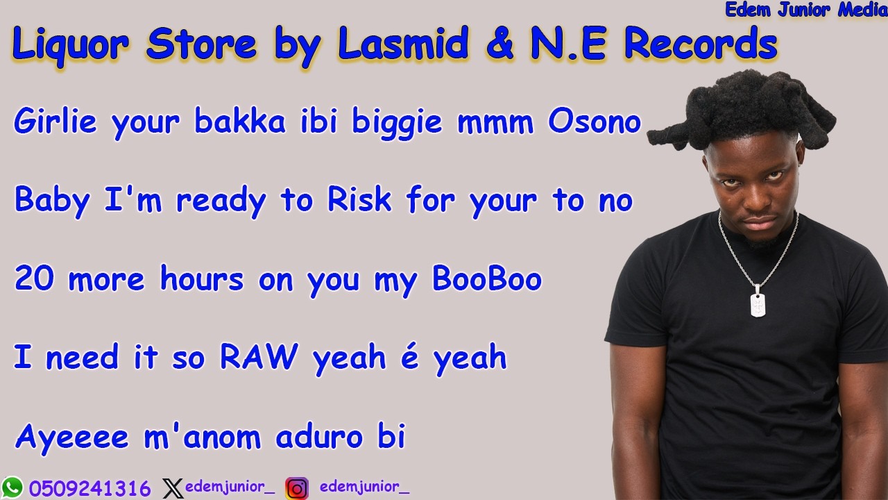 Lasmid - Liquor Store (Official Lyrics Video)