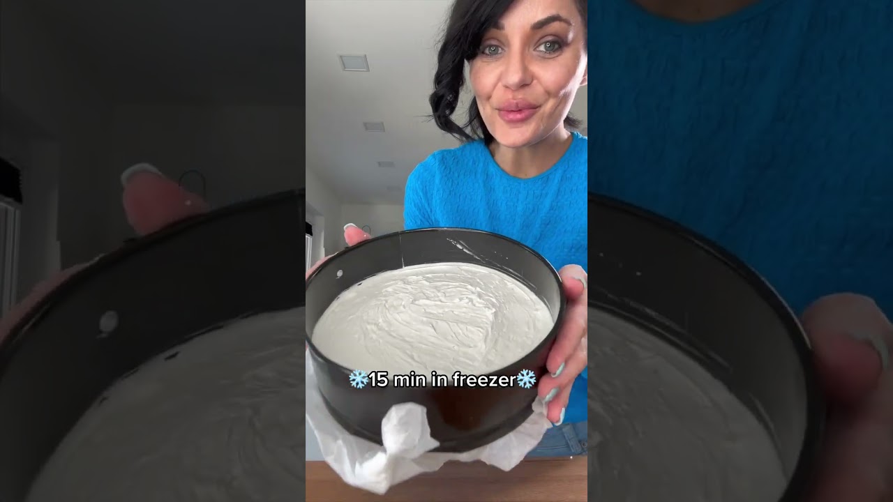 CHEESECAKE Pinguino Senza Cottura🤩Non vi sembrerà di credere ai vostri occhi🤩 #cheesecake