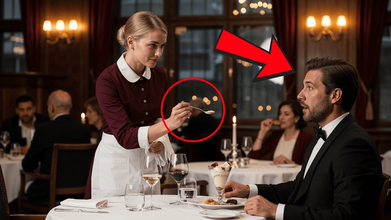 Kellnerin Hilft dem Millionär im Rollstuhl beim Essen… Zwei Stunden Später Wird Sie Gefeuert