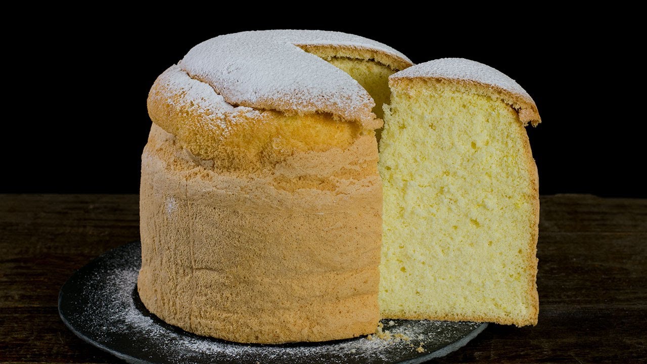 Bizcocho maimón, muy alto, ligero y esponjoso