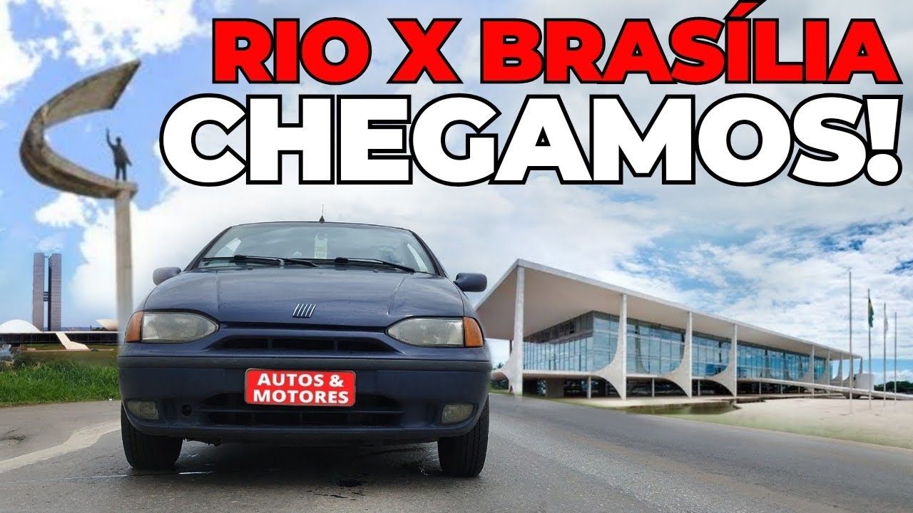 VIAGEM A BRASÍLIA COM O FIAT PALIO | Autos & Dicas #196