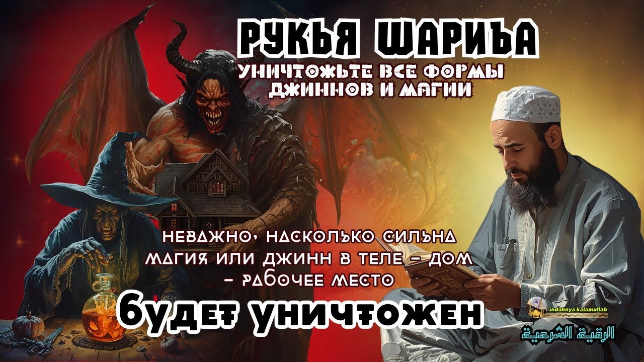 СИЛЬНАЯ РУКИЯ | УНИЧТОЖАЕТ МАГИЮ, ДЖИННОВ И ЗЛО В ДОМЕ И ТЕЛЕ!  🕌Ar--230