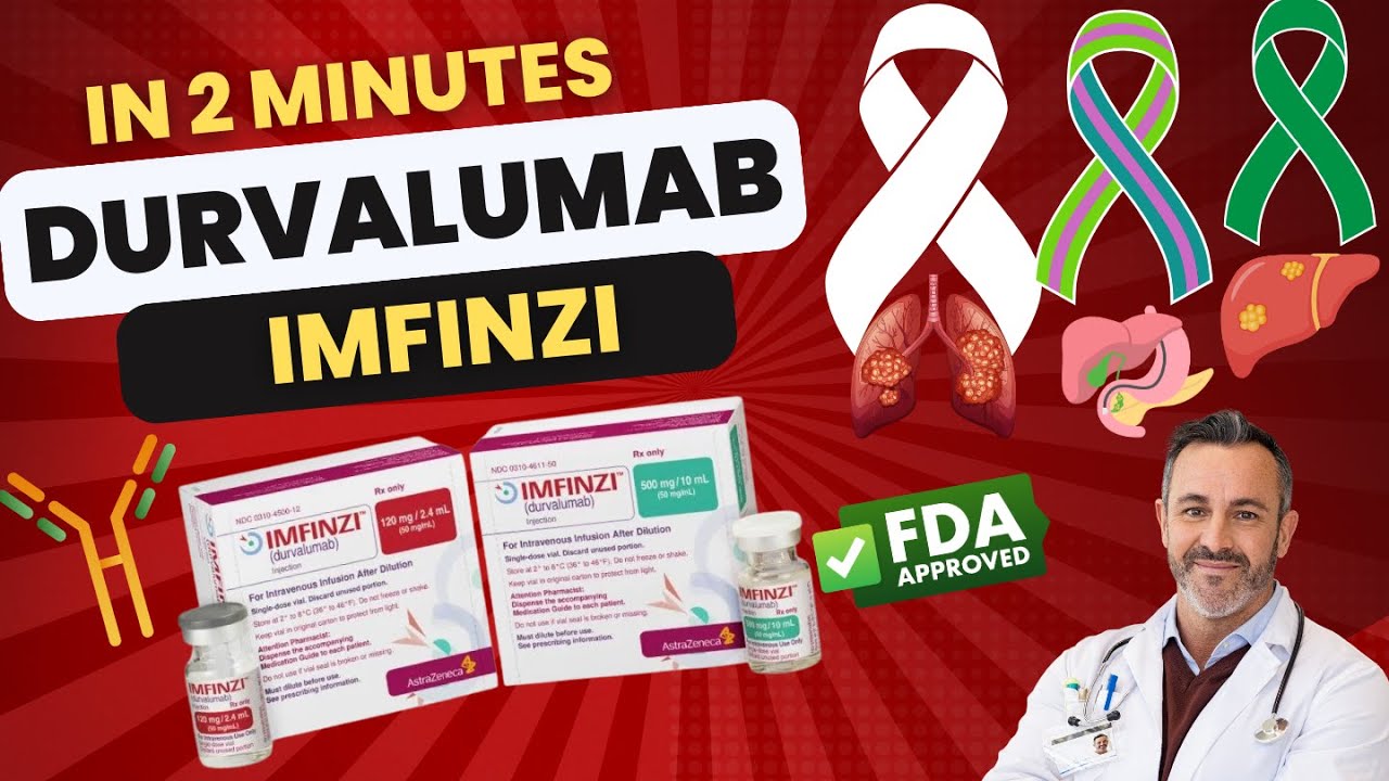 Durvalumab - Imfinzi - All You Need to Know in 2 Minutes.