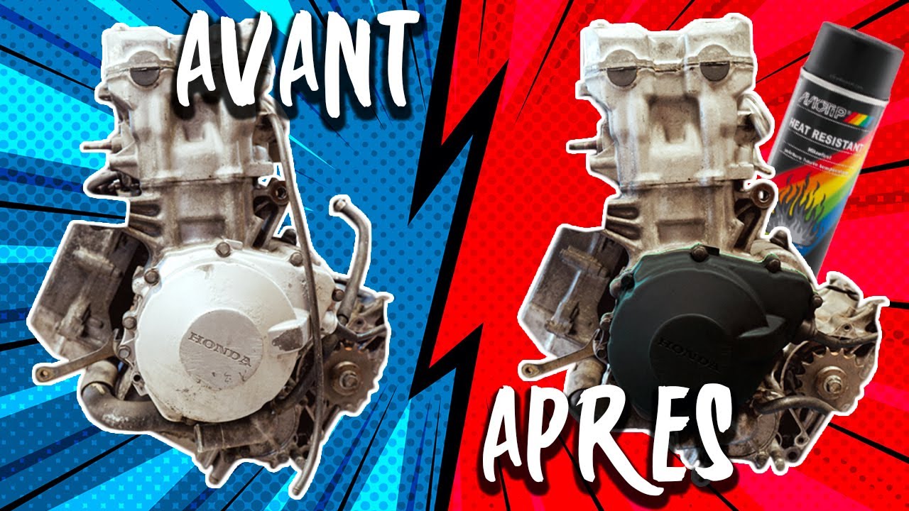 10 HEURES POUR RETIRER 2 VIS !! 😱 (peinture des carters moteur)
