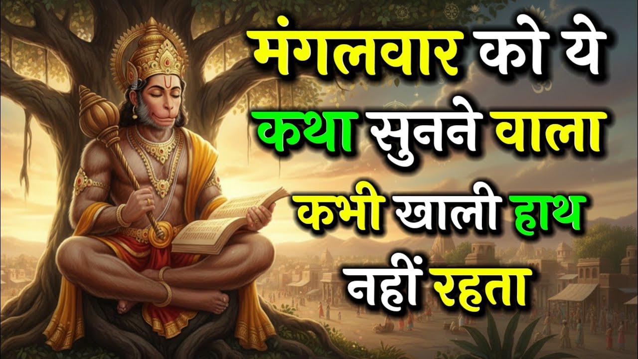 मंगलवार को हनुमान जी की यह कथा जरूर सुनें | कष्ट दूर होंगे