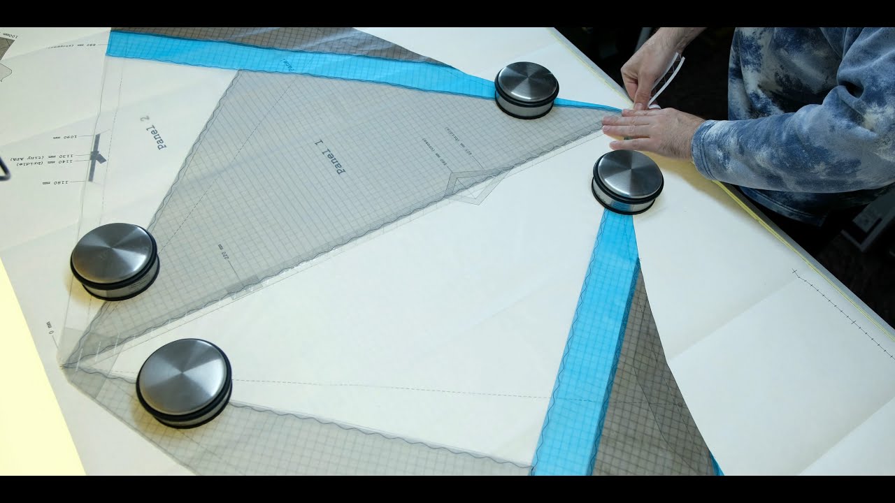 How to build an Stuntkite Escape Part 3 the Sail