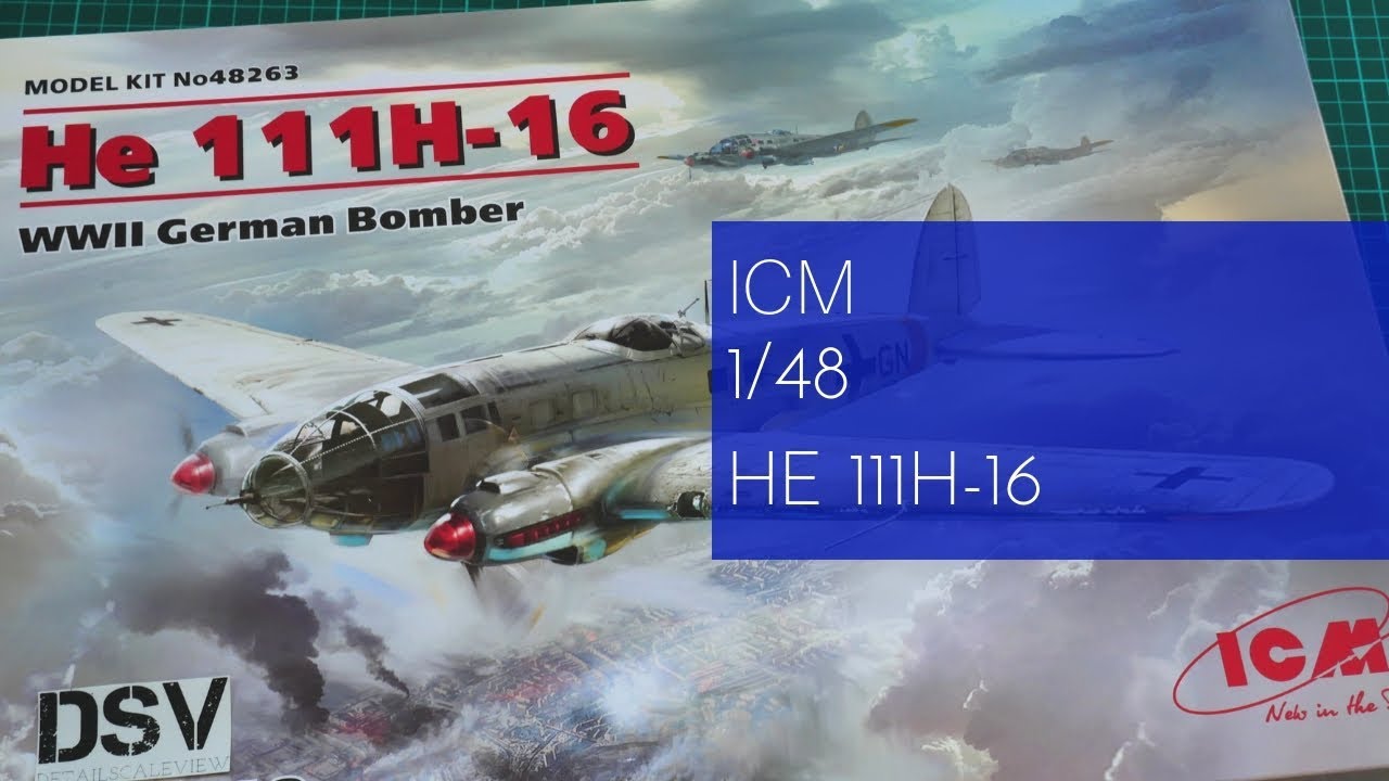 ICM 1/48 He 111H-16 (48263) Review