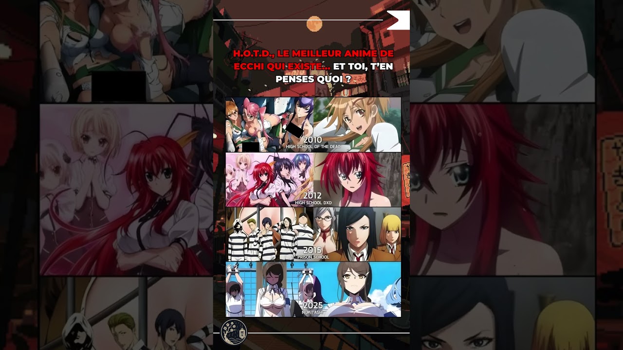 Le MEILLEUR Anime Ecchi est... ? 🤔 