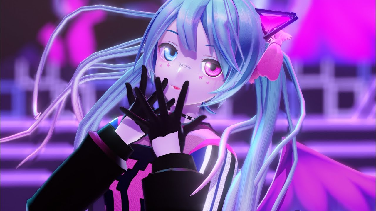 【MMD】Telephone (めろくる feat.初音ミク) [YYB式Gurlz 初音ミク]
