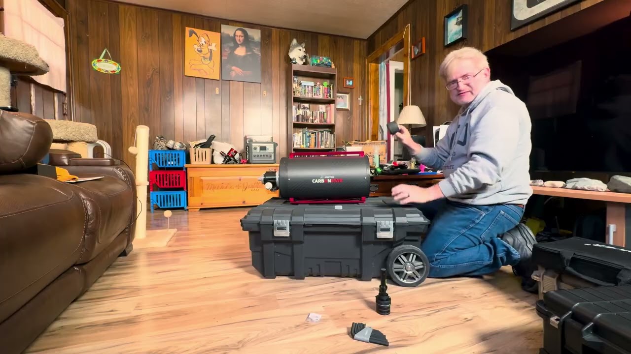 Apertura Carbon Star 8" RC Telescope Collimation