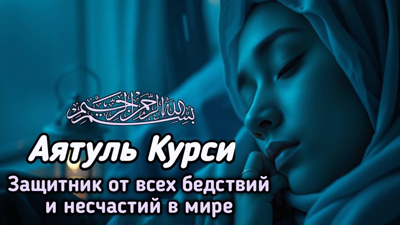 Красивая рецитация Аятуль Курси для снятия тревоги и страха