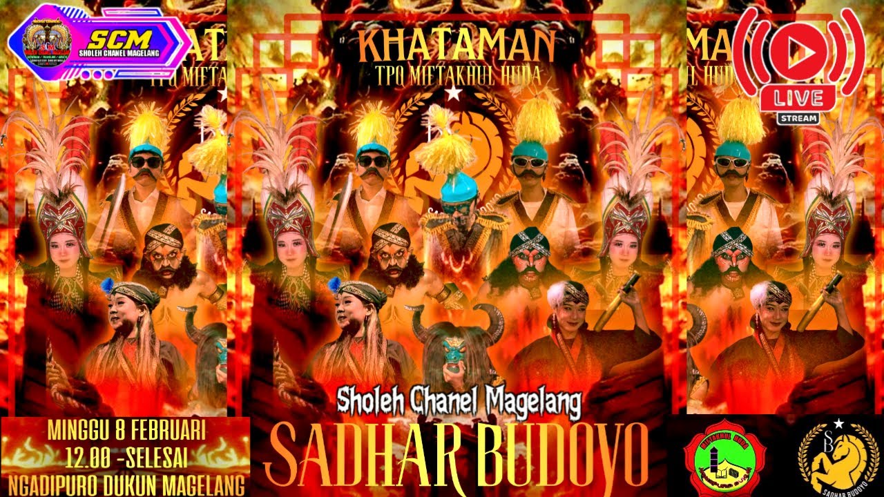 🔥 LIVE STREAMING SADHAR BUDOYO LIVE NGADIPURO DUKUN MAGELANG
