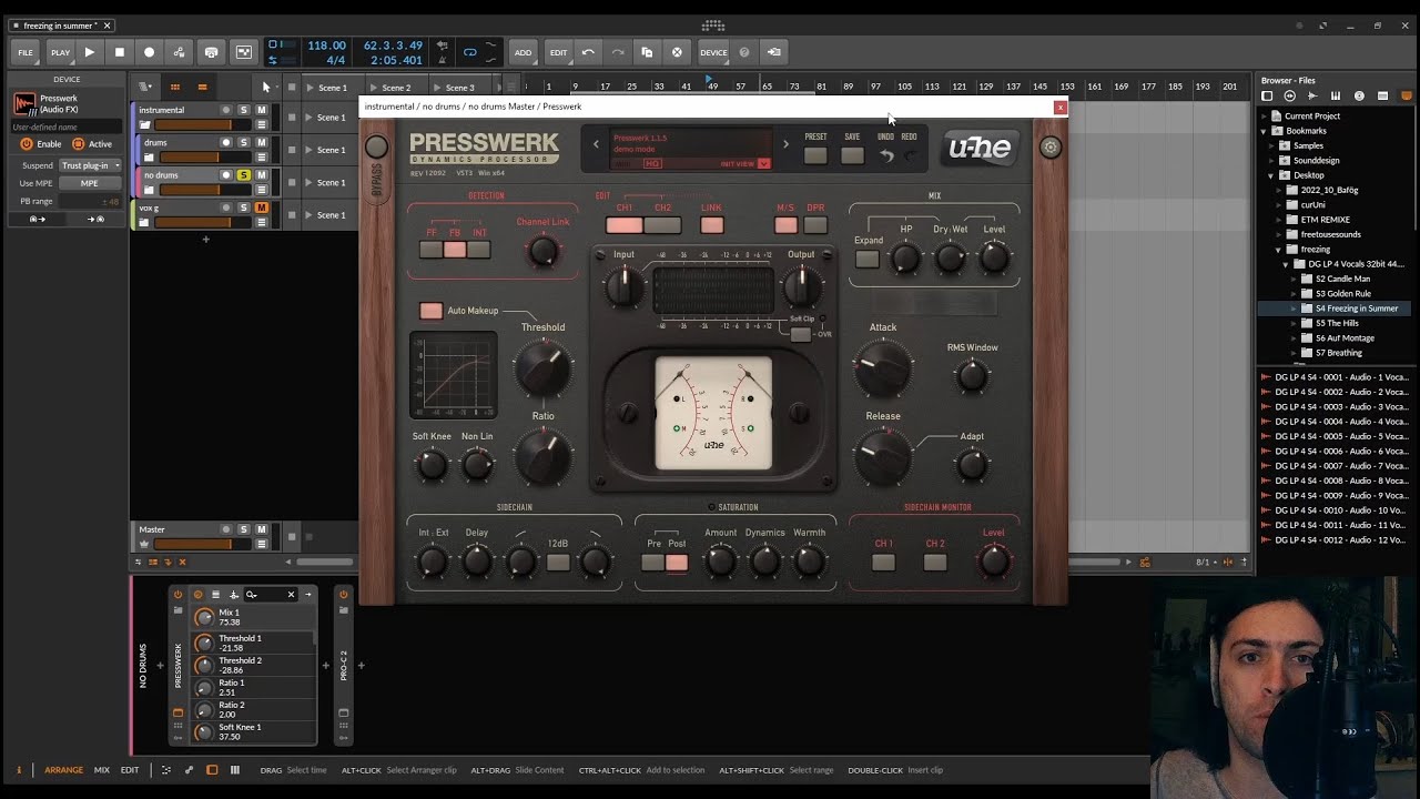 Feedback Compression is Magic [Presswerk-Test]