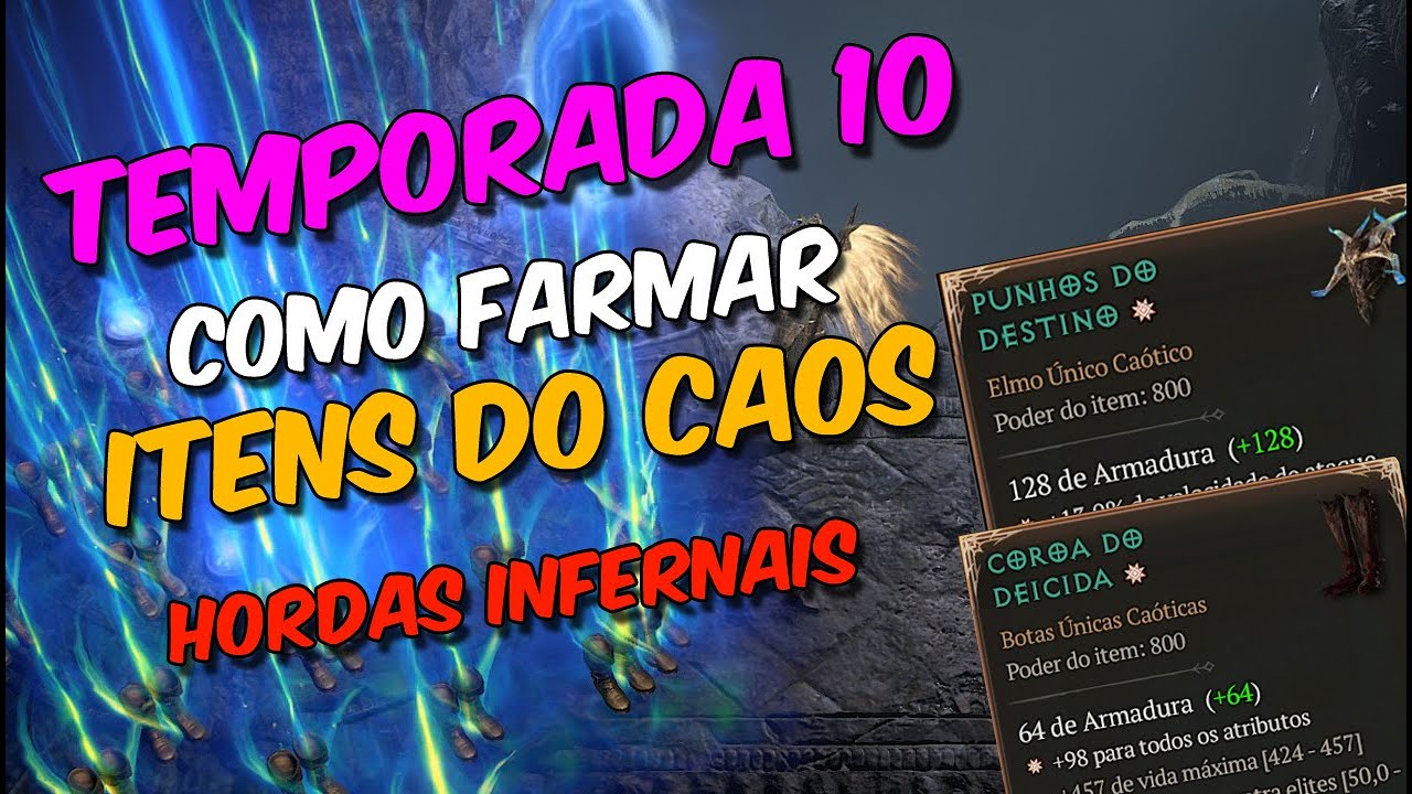 Como Farmar Itens do Caos - Temporada 10