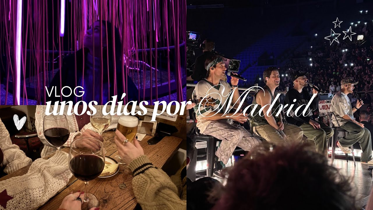 VLOG | Unos días por Madrid ⭐️ Concierto Big Time Rush, Avatar The Experience y muchas compras 🛍️