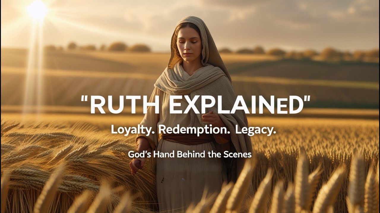 Ruth Explained: Loyalty, Redemption & God’s Hidden Hand | Bible Study Series