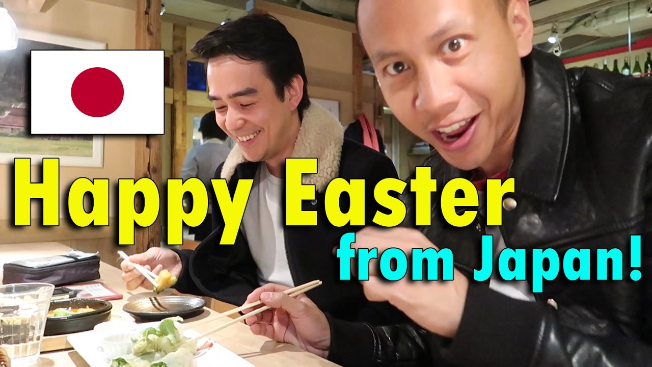 HAPPY EASTER FROM JAPAN (FOOD TRIP!) | April 16th, 2017 | Daily Vlog #85