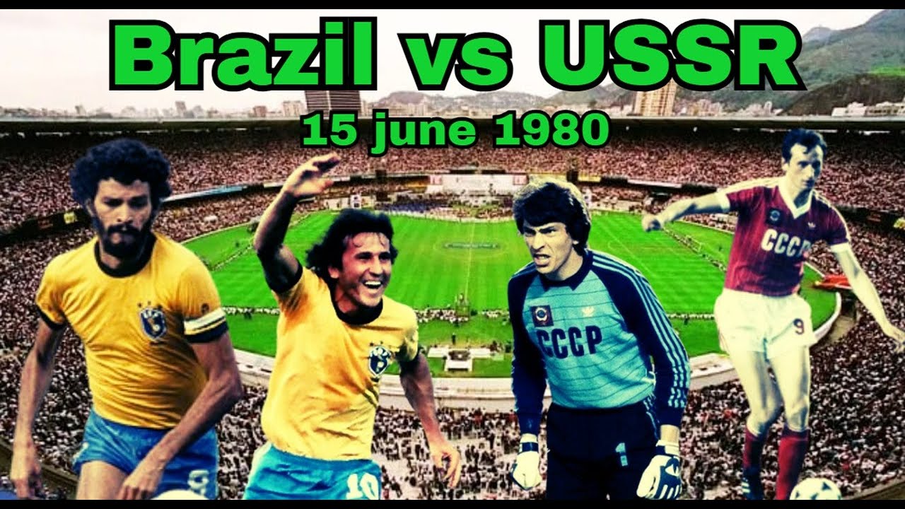 Brazil vs Soviet Union (1980) | Zico vs Dasaev | Clash of Styles at the Maracanã