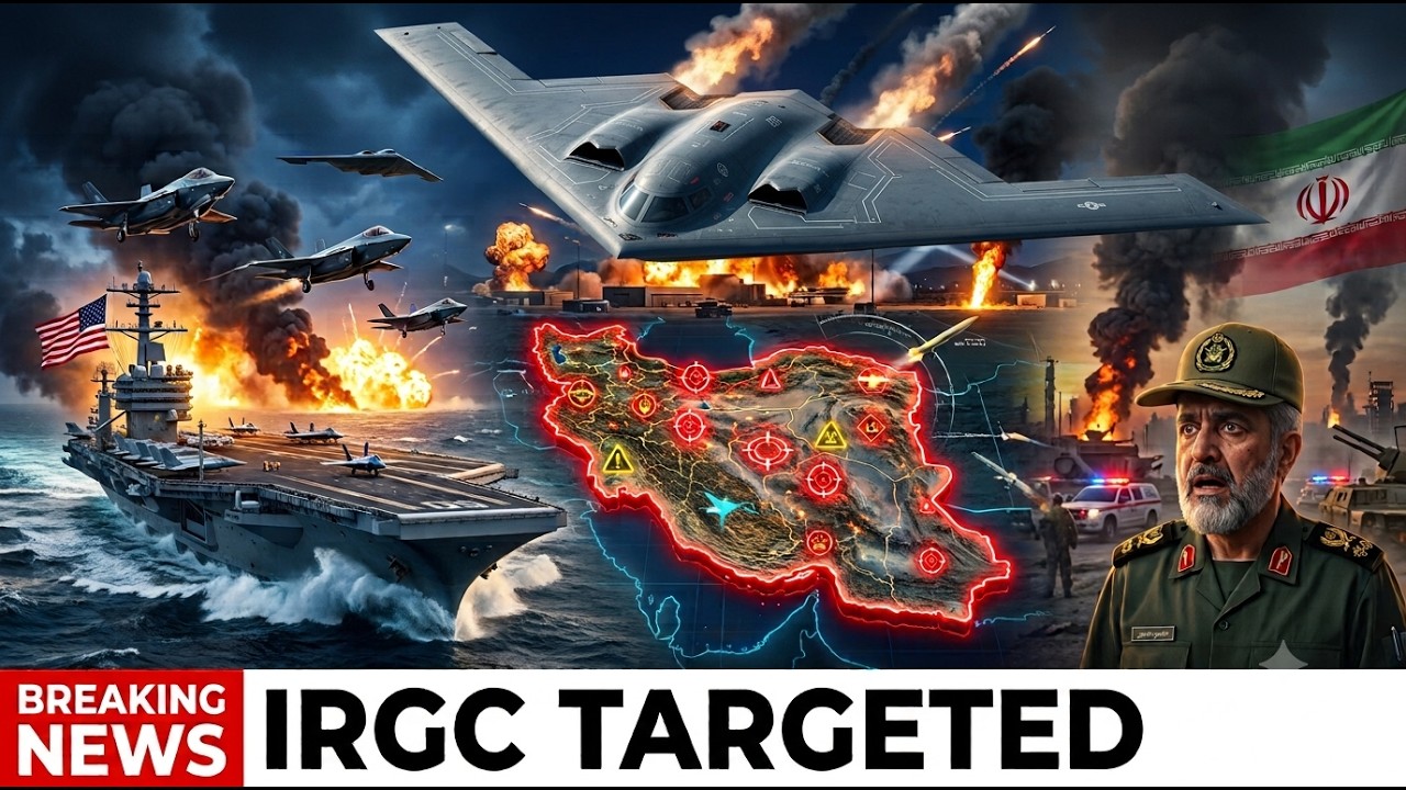 U S Strikes HAMMER Iran's IRGC Command Centers