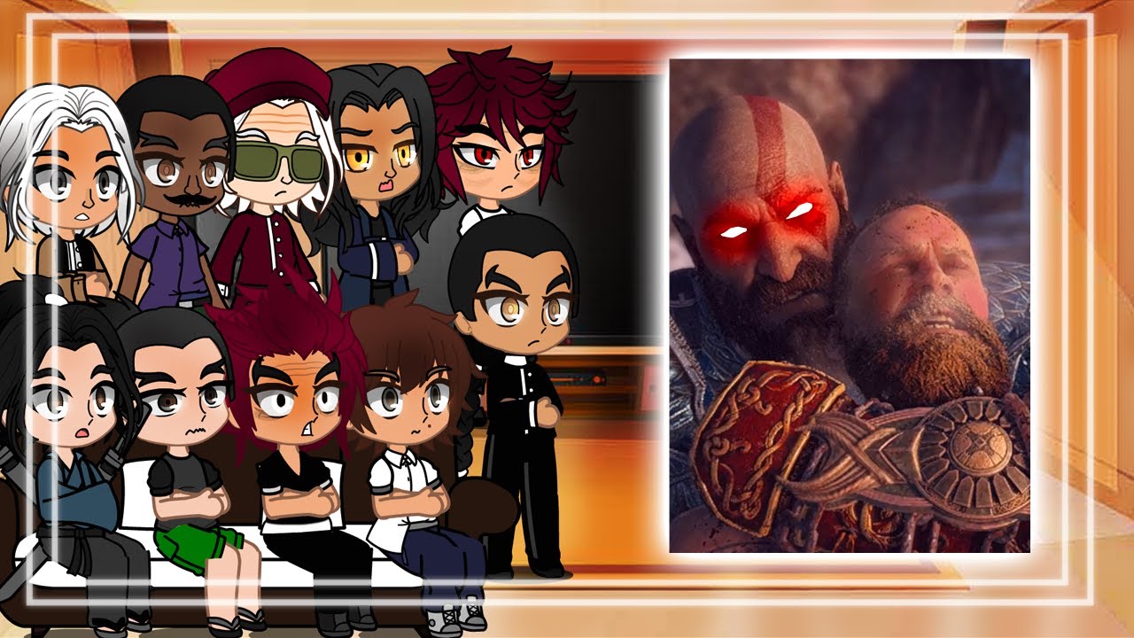 BAKI REACT KRATOS as A NEW OPPONENT Part 8 | GOW | Gacha Club