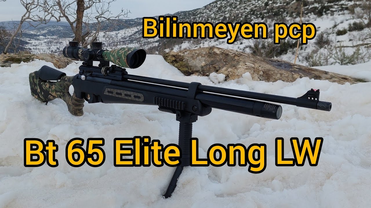 Bilinmeyen pcp tüfek. Hatsan Bt 65 SB Elite Long LW. Kutu açılımı, Atış denemeleri.