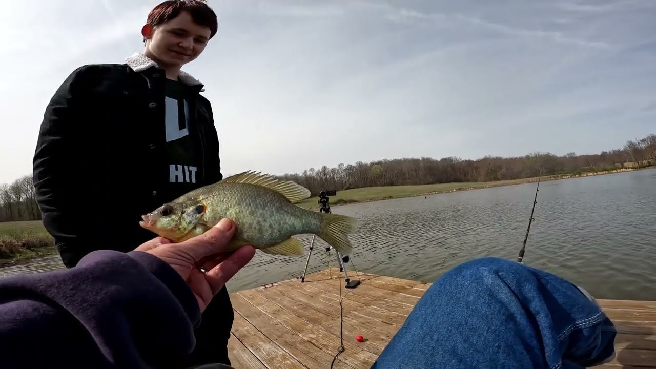 Fishing with Avery